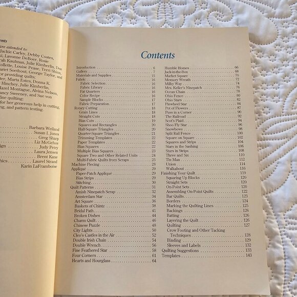 Vintage Rotary Roundup Quilt Pattern Book By Judy Hopkins & Nancy J. Martin 1994 - Picture 4 of 10